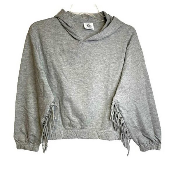 Tolie & Toy Girl's Fringed Hooidie Size L/14 (202) - Picture 7 of 7